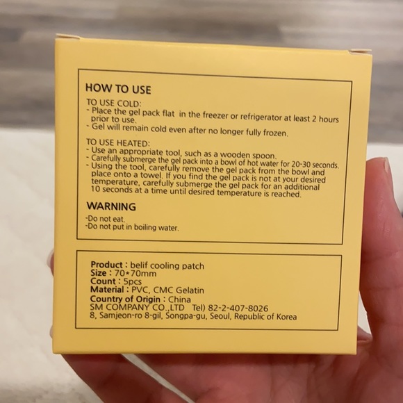 Belief summer kit cooling patch, roller and bag. - Picture 6 of 11